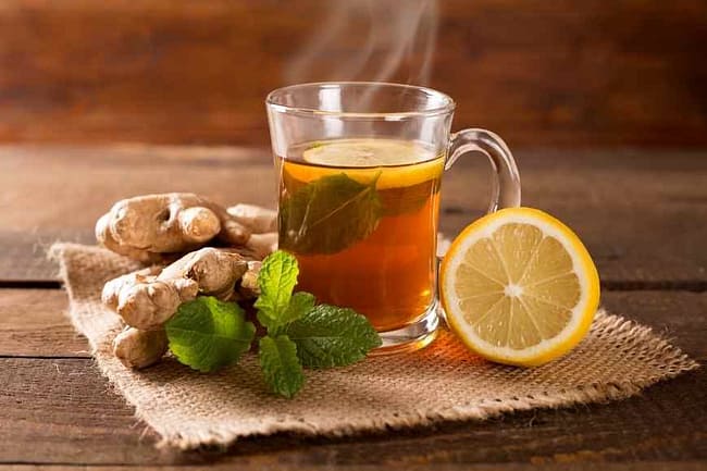 ginger tea for cough