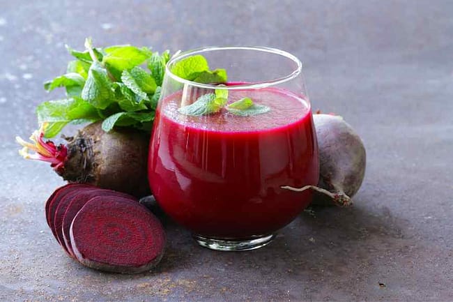 health benefits of drinking a glass of beetroot juice