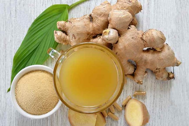 ginger juice for migraines